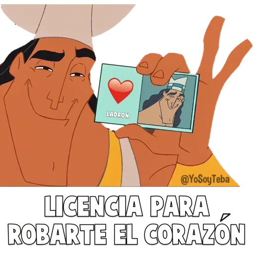 Licencias para de @YoSoyTeba