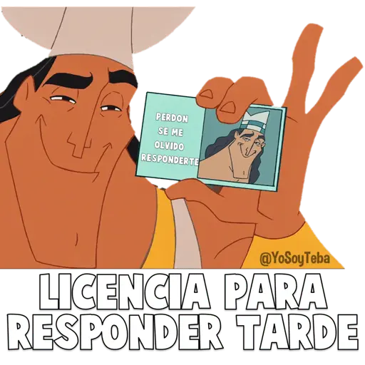 Licencias para de @YoSoyTeba