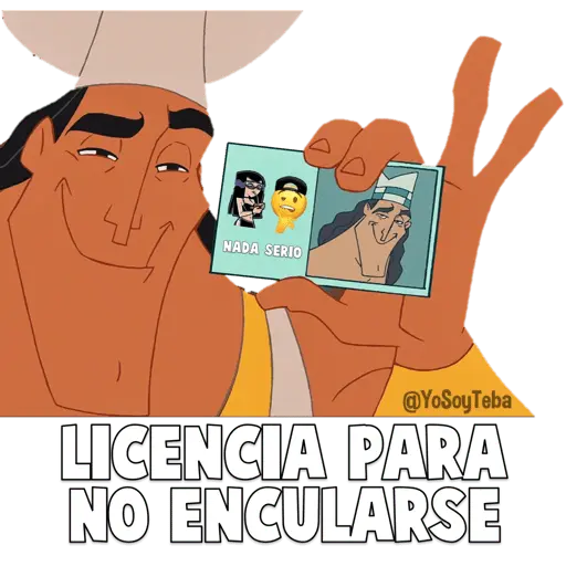 Licencias para de @YoSoyTeba