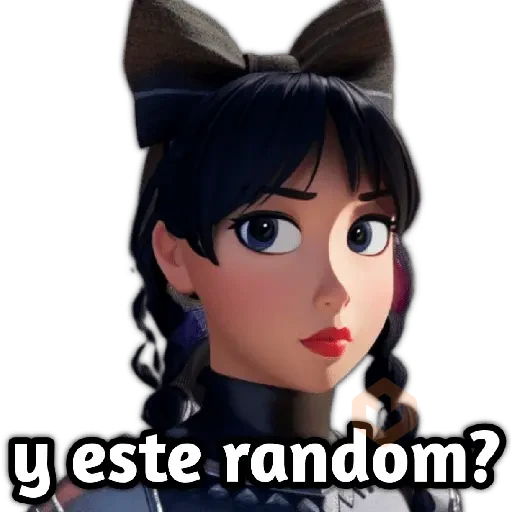 AI Avatar🖤Merlina 💖Enid sticker 16
