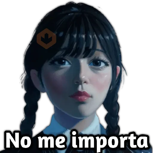 AI Avatar🖤Merlina 💖Enid sticker 13