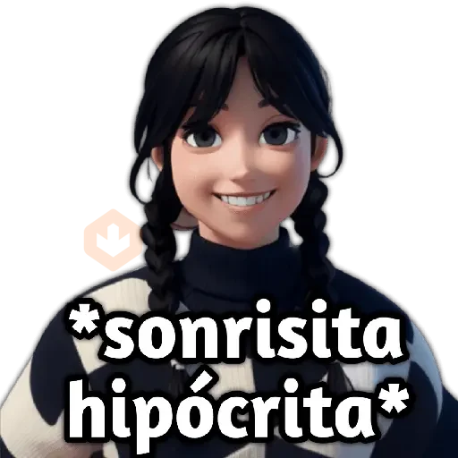 AI Avatar🖤Merlina 💖Enid sticker 14