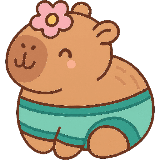 Capibara Kawaii 🏖🍹🌞 preview