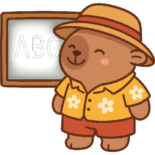 Capibara Kawaii 🏖🍹🌞 preview