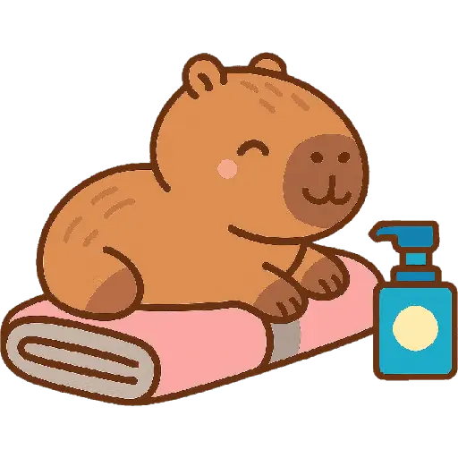 Capibara Kawaii 🏖🍹🌞