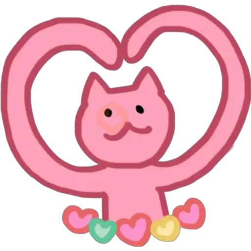 Pinky Cat 💞🐈💞 sticker 27