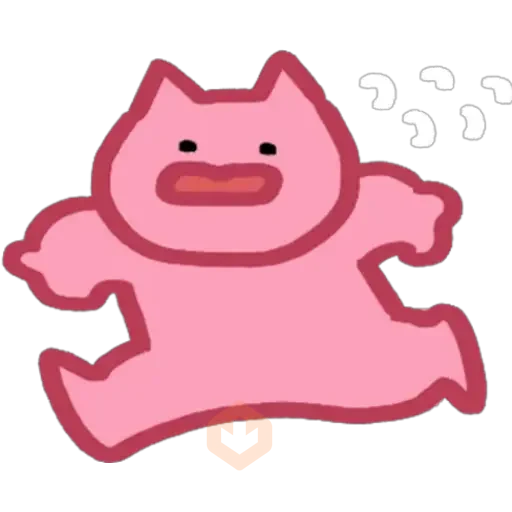Pinky Cat 💞🐈💞 sticker 12
