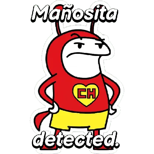 Flork Chapulin enojado! ⚪🔴🟡