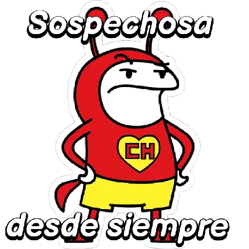 Flork Chapulin enojado! ⚪🔴🟡