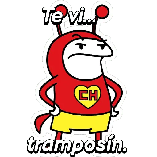 Flork Chapulin enojado! ⚪🔴🟡