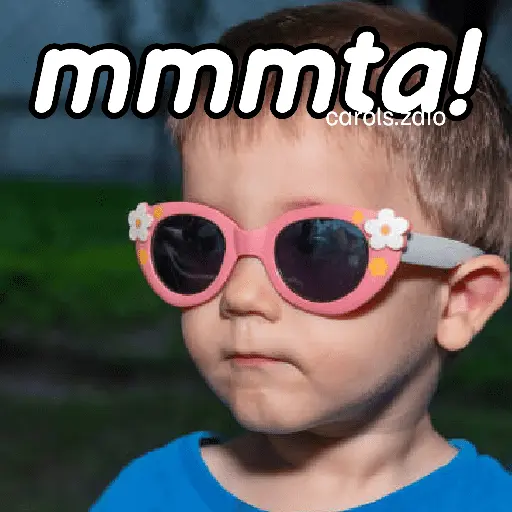 Bebés fashion 😎 cool 👶🏻🕶️