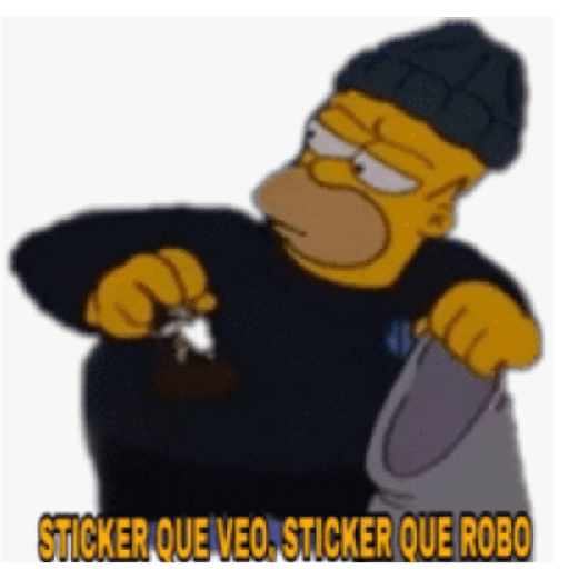 licencias para robar stickers preview