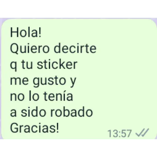 licencias para robar stickers