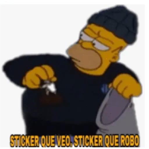 licencias para robar stickers