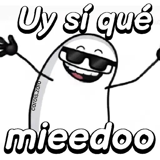 Flork divertido animado 🧦🕶️