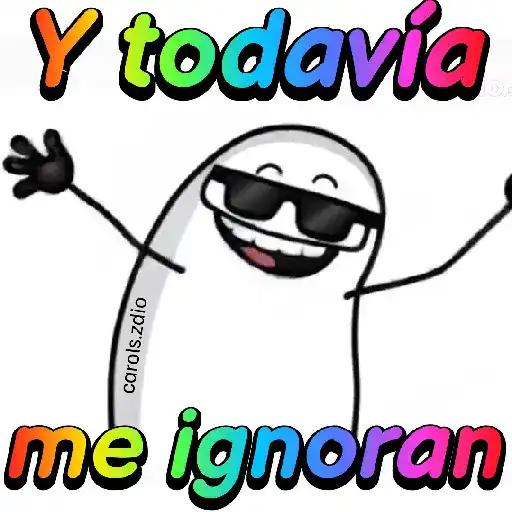 Flork divertido animado 🧦🕶️