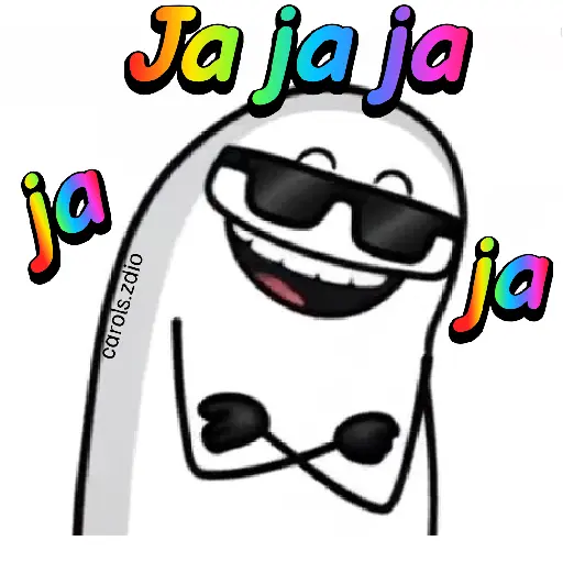 Flork divertido animado 🧦🕶️ preview