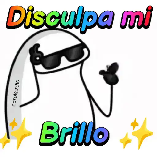 Flork divertido animado 🧦🕶️