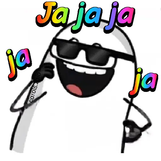 Flork divertido animado 🧦🕶️