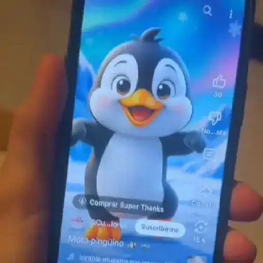Niña MotoPingüino 🐧🛵 TikTok