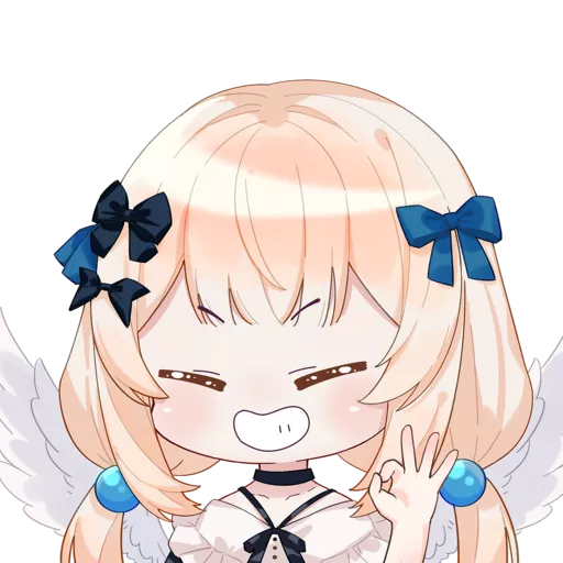 姫神さま [HKVtuber] 貼圖包(有天使翼)