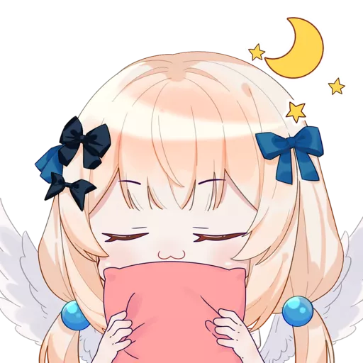 姫神さま [HKVtuber] 貼圖包(有天使翼) preview
