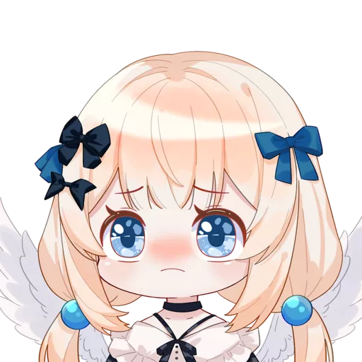 姫神さま [HKVtuber] 貼圖包(有天使翼)