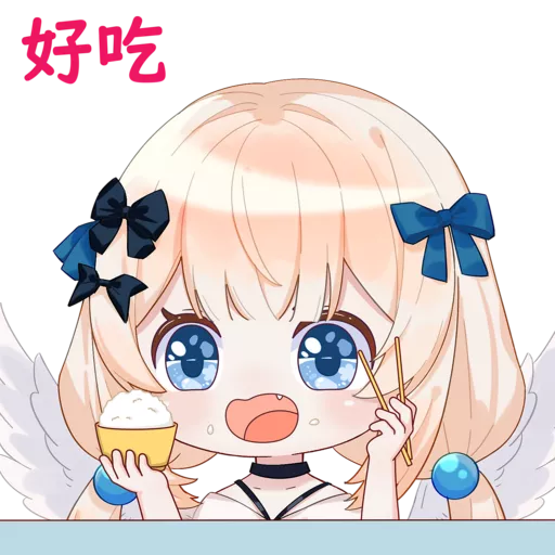 姫神さま [HKVtuber] 貼圖包(有天使翼)