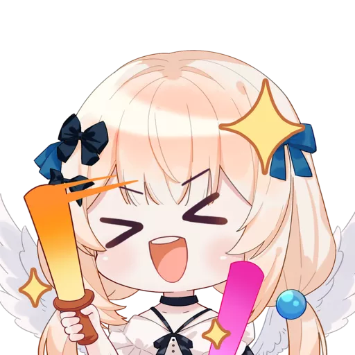姫神さま [HKVtuber] 貼圖包(有天使翼)