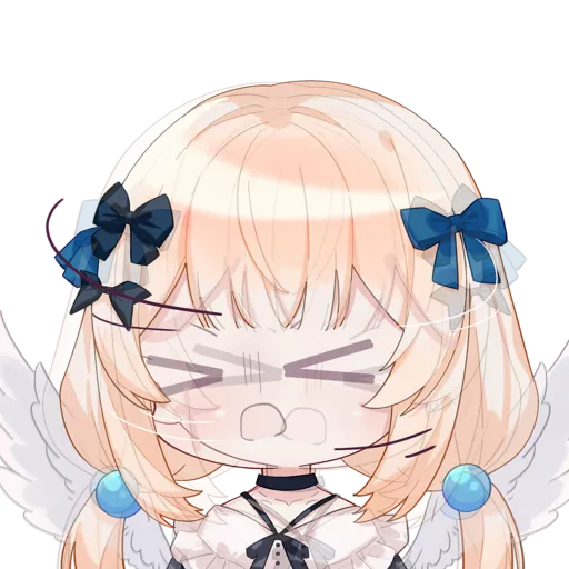 姫神さま [HKVtuber] 貼圖包(有天使翼)