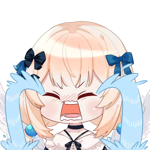 姫神さま [HKVtuber] 貼圖包(有天使翼)