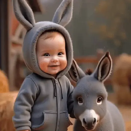 Bebés animalitos virales👶