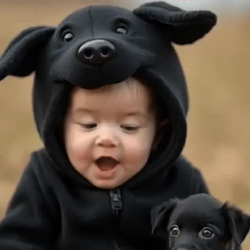 Bebés animalitos virales👶 preview