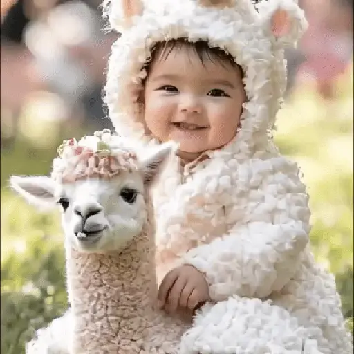 Bebés animalitos virales👶