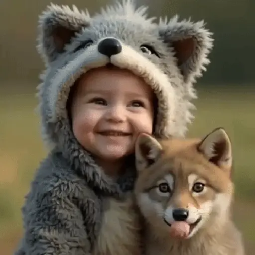 Bebés animalitos virales👶