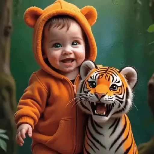 Bebés animalitos virales👶