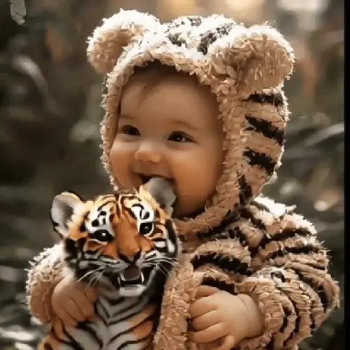 Bebés animalitos virales👶