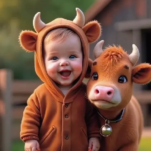 Bebés animalitos virales👶