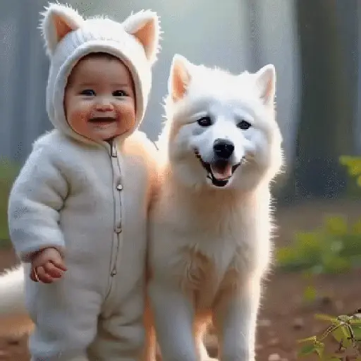 Bebés animalitos virales👶