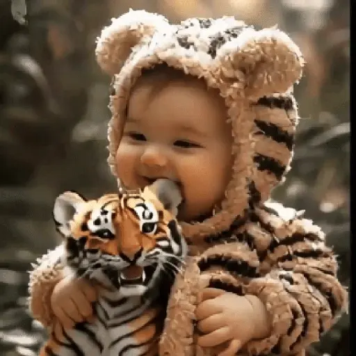 Bebés animalitos virales👶 preview