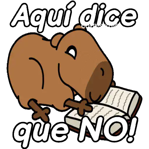 Capibara animado 🦫🗨️📱