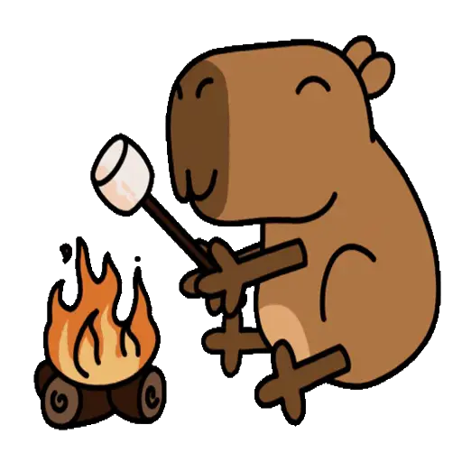 Capibara animado 🦫🗨️📱 preview