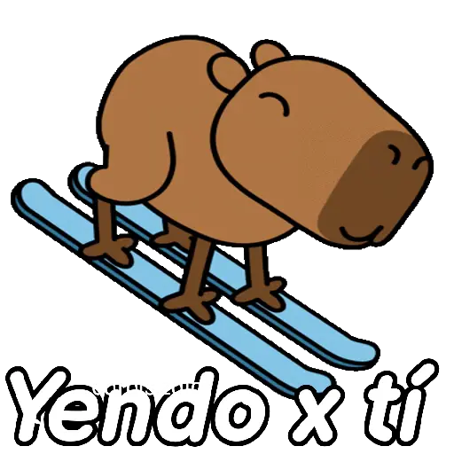 Capibara animado 🦫🗨️📱