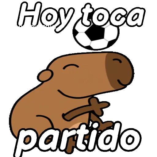Capibara animado 🦫🗨️📱
