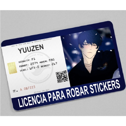 licencia de robar estiker preview