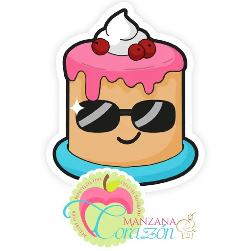 Manzana Corazon emojis