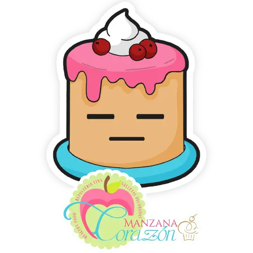 Manzana Corazon emojis