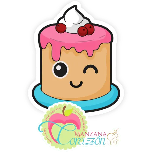 Manzana Corazon emojis
