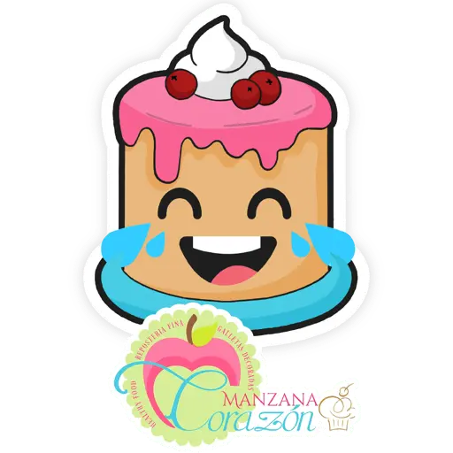 Manzana Corazon emojis