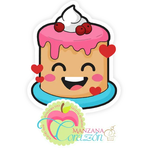 Manzana Corazon emojis